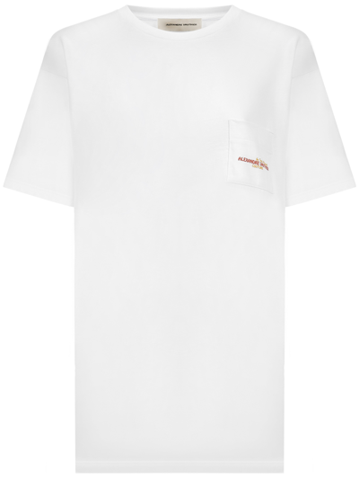 Shop Alexandre Vauthier T-shirt In White