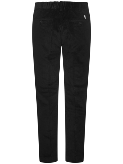 Shop Grifoni Trousers In Black