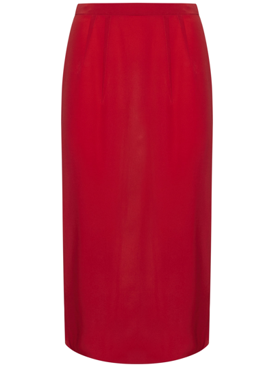 Shop Ac9 Skirt In Red