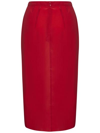 Shop Ac9 Skirt In Red