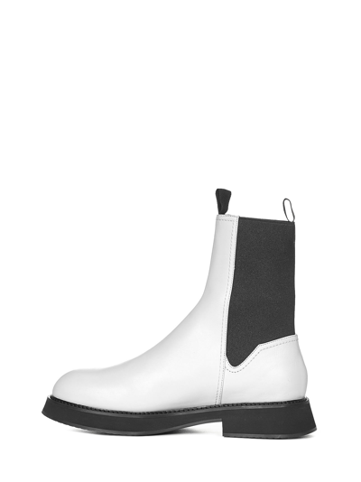 Shop Nina Ricci Boots In White