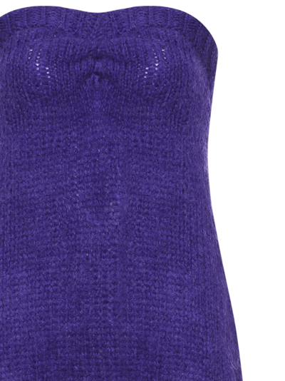 Shop Laneus Dress In Purple