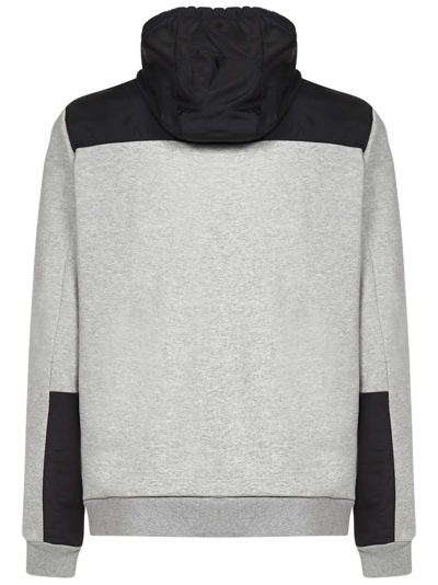 Shop Low Brand Sweatshirt In Grey