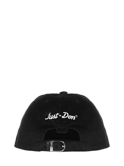 Shop Just Don Hat In Black