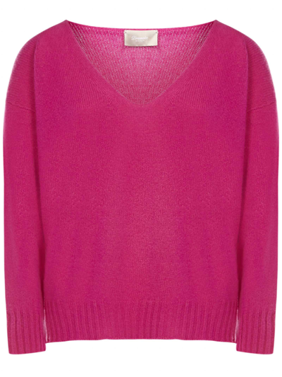 Shop Drumohr Sweater In Fuxia