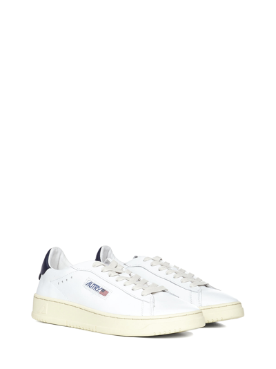 Shop Autry Dallas Low Sneakers In White