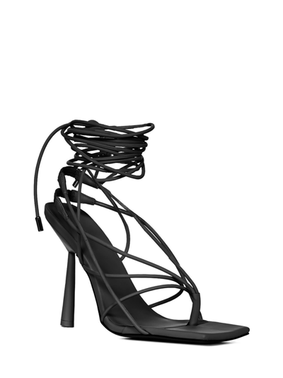 Shop Gia Borghini Rosie Sandals In Black
