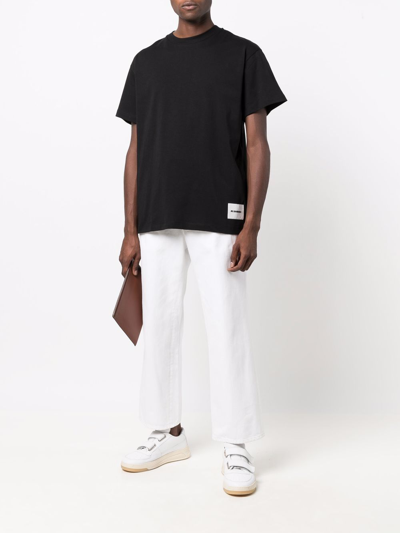 Shop Jil Sander T-shirt In Black