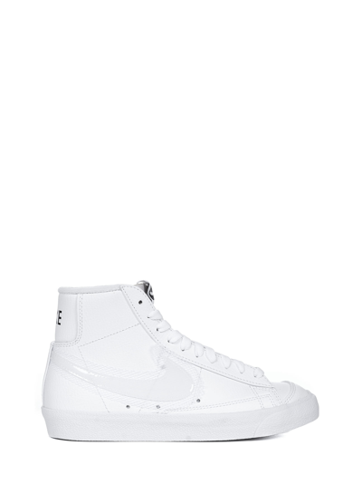 Shop Nike Blazer Mid '77 Sneakers In White