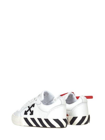 Shop Off-white Sneakers Low Vulcanized  Kids <br>