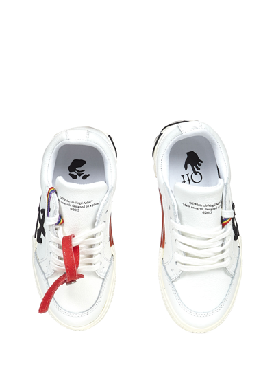 Shop Off-white Sneakers Low Vulcanized  Kids <br>