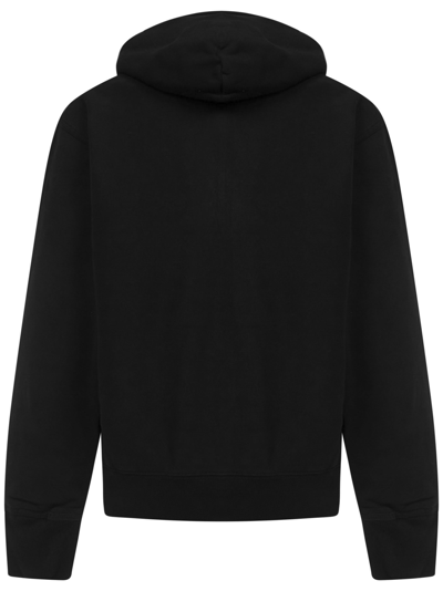 Shop Stussy Stock Logo Sweatshirt In Black