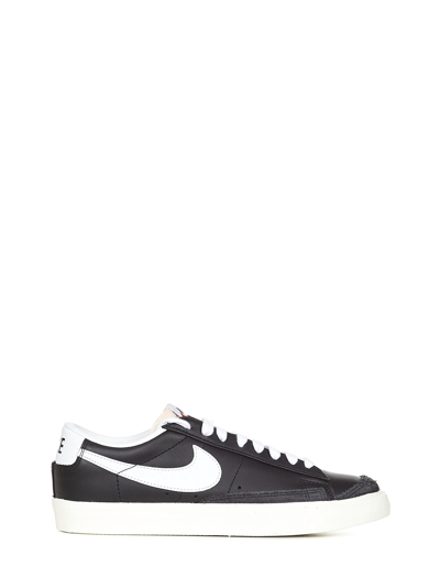 Shop Nike Blazer Low '77 Vntg Sneakers In Black