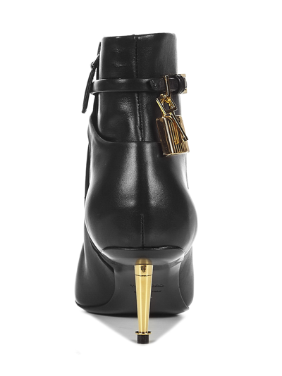 Shop Tom Ford Padlock Boots In Black