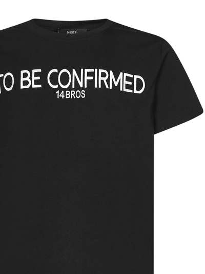Shop 14bros T-shirt In Black