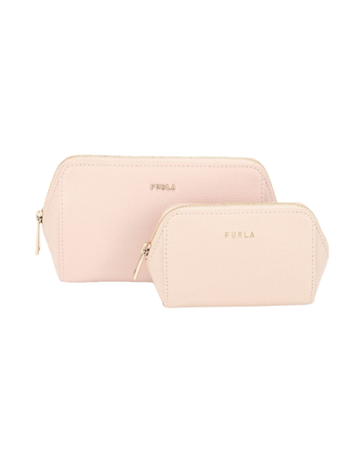 Shop Furla Beauty Cases In Light Pink
