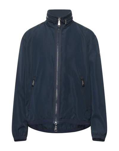 Shop Ralph Lauren Rlx Man Jacket Midnight Blue Size L Polyester, Nylon