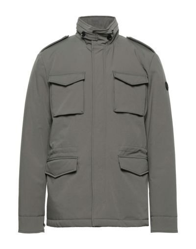 Shop Adhoc Jackets In Grey