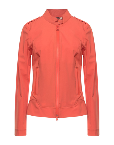 Shop Dekker Woman Jacket Orange Size 6 Polyamide, Elastane