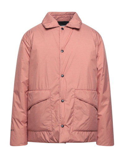 Woolrich Down Jackets In Pastel Pink
