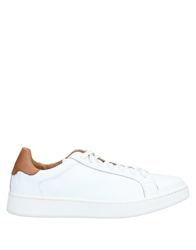Shop Cafènoir Man Sneakers White Size 6 Soft Leather