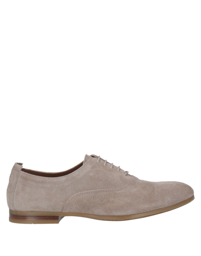 Shop Carlo Pazolini Man Lace-up Shoes Dove Grey Size 9 Soft Leather