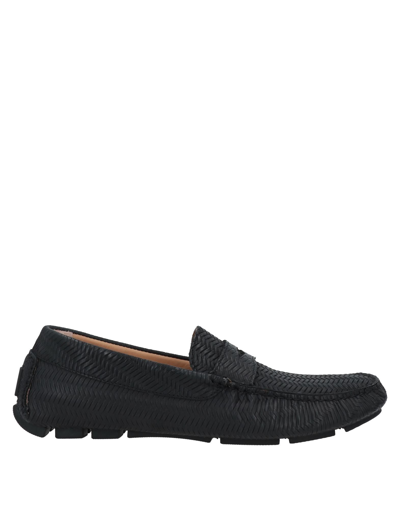 Shop Boemos Loafers In Black