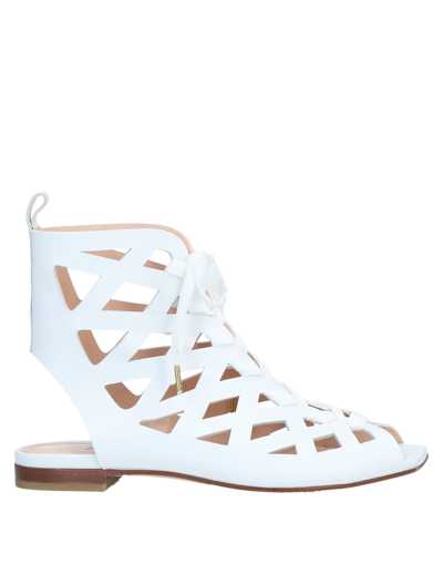Shop Agl Attilio Giusti Leombruni Agl Woman Sandals White Size 9 Soft Leather