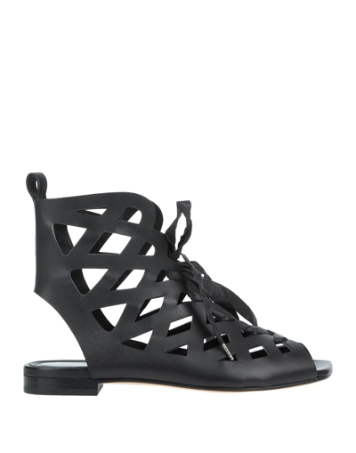 Shop Agl Attilio Giusti Leombruni Sandals In Black