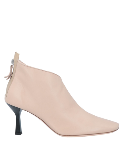 Shop Agl Attilio Giusti Leombruni Agl Woman Ankle Boots Blush Size 11 Soft Leather In Pink