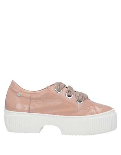 Shop Agl Attilio Giusti Leombruni Agl Woman Lace-up Shoes Pastel Pink Size 10.5 Soft Leather