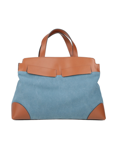 Shop Ab Asia Bellucci Handbags In Pastel Blue