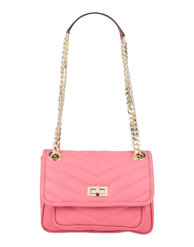 Shop Ab Asia Bellucci Handbags In Coral