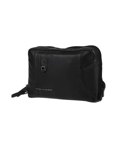 Shop Piquadro Bum Bags In Black