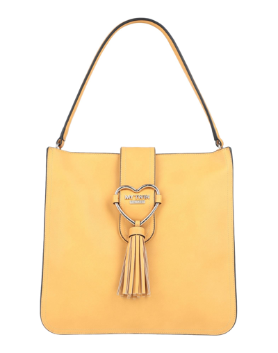Shop My Twin Twinset Woman Handbag Ocher Size - Polyester, Polyurethane In Yellow