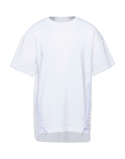Shop Helmut Lang Man Sweatshirt White Size Xs Cotton