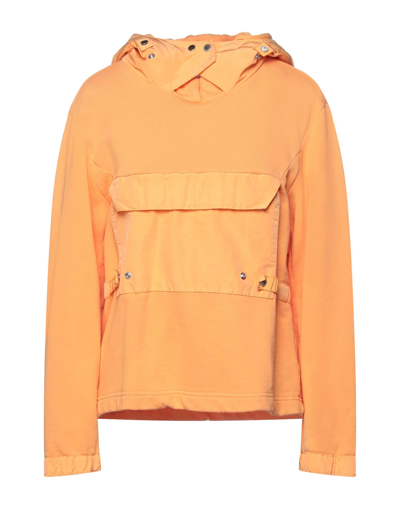 Shop Alyx 1017  9sm Woman Sweatshirt Orange Size Xs Cotton