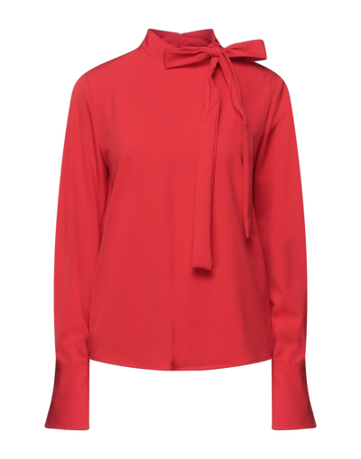 Shop Be Blumarine Blouses In Red