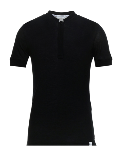 Shop Paolo Pecora Man T-shirt Black Size S Cotton
