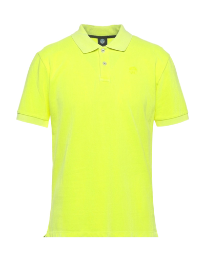 Shop North Sails Man Polo Shirt Yellow Size Xs Cotton