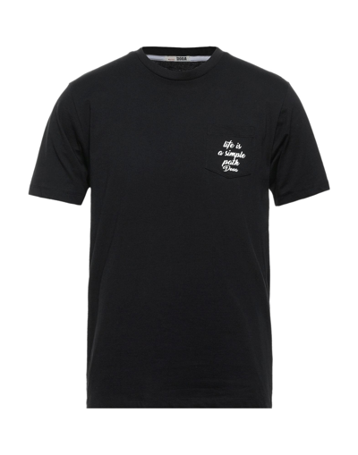 Shop Dooa Man T-shirt Black Size S Cotton