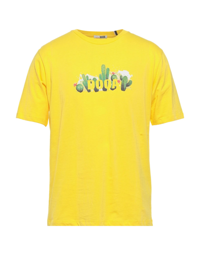Shop Dooa Man T-shirt Yellow Size 3xl Cotton