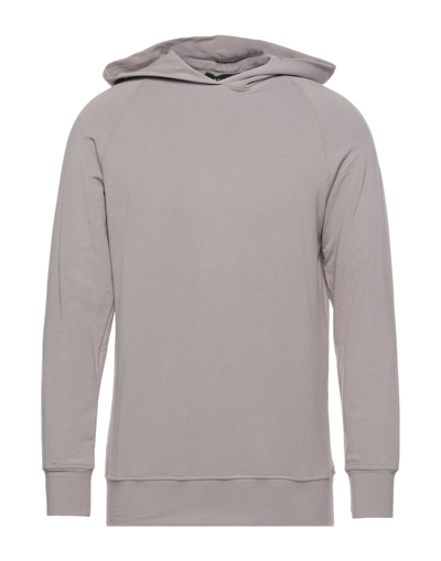 Shop Donvich Man Sweatshirt Dove Grey Size Xxl Cotton, Elastane