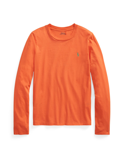 Polo Ralph Lauren T-shirts In Orange | ModeSens