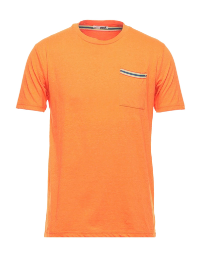 Shop Dooa Man T-shirt Orange Size Xl Cotton