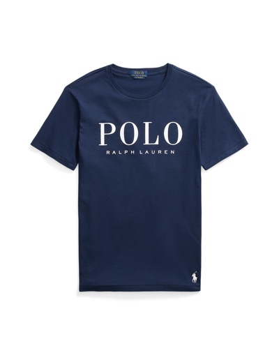 Shop Polo Ralph Lauren T-shirts In Dark Blue
