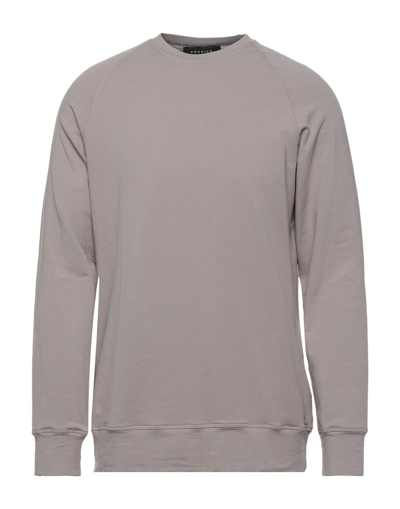 Shop Donvich Man Sweatshirt Dove Grey Size S Cotton, Elastane