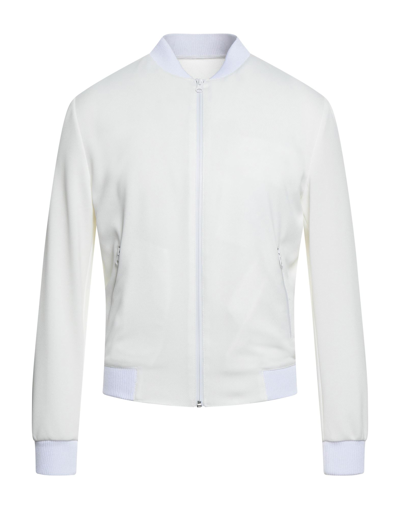 Shop Liu •jo Man Man Sweatshirt White Size 46 Polyester, Elastane