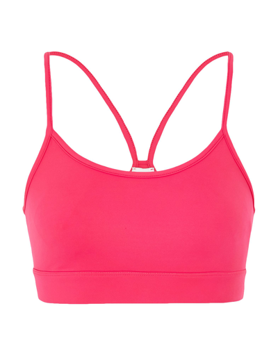 Shop 8 By Yoox Recycled Nylon Bra Woman Top Fuchsia Size Xl Recycled Polyamide, Elastane In Pink