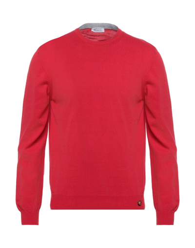 Shop Heritage Man Sweater Red Size 42 Cotton